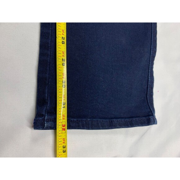 7 For All Mankind Kimmie Straight Jeans Women's 28 Blue Dark Wash NWT - Picture 7 of 12